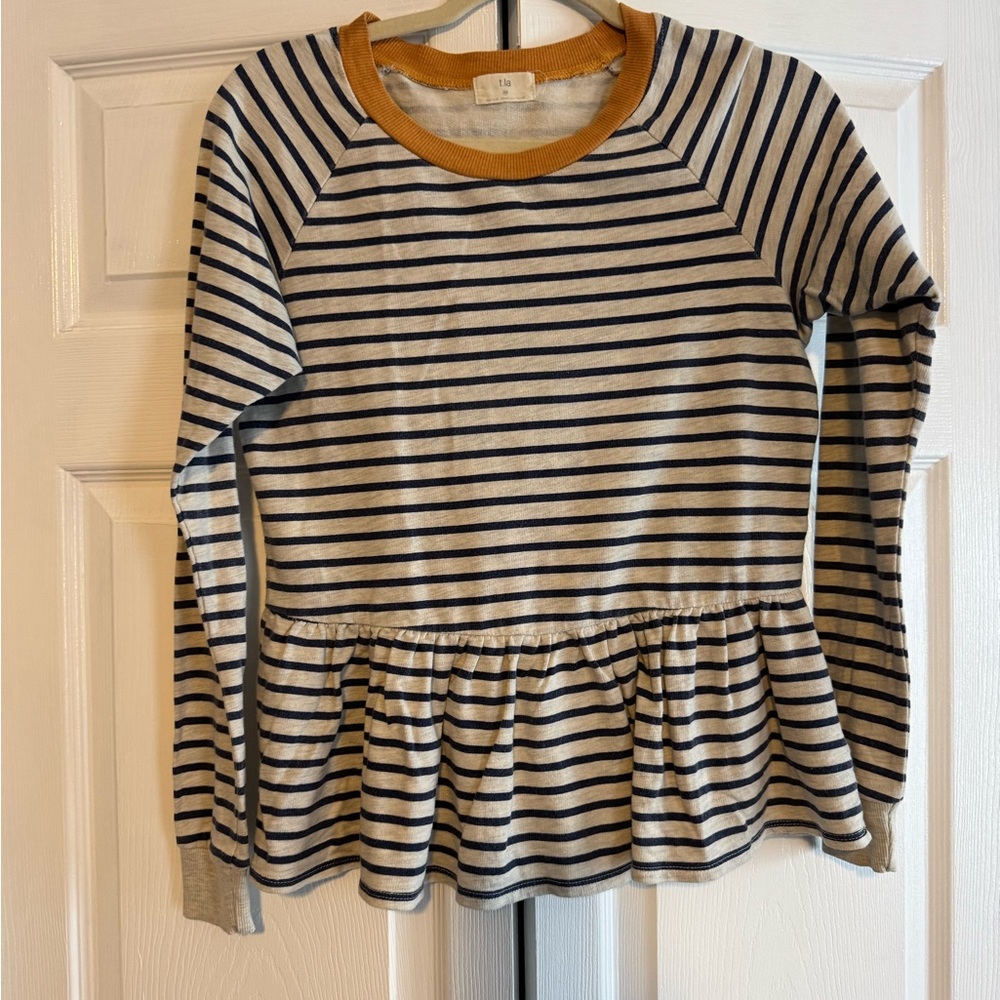 Anthropologie striped shirt size XS
